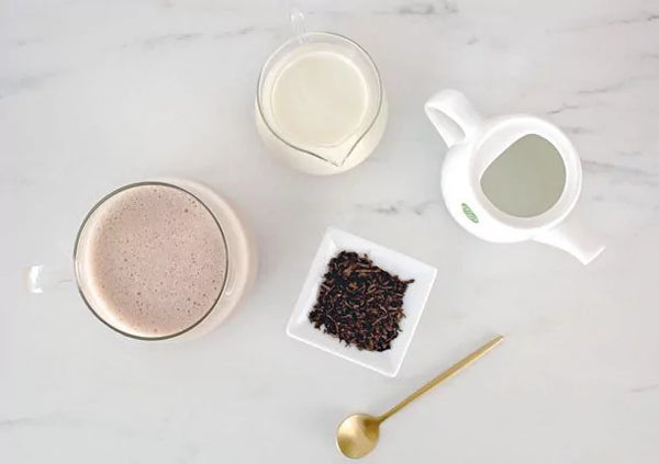 Pu-erh Tea Imperial Latte with Butter Chai