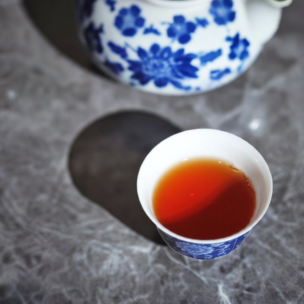 Tongxing Fine ripe pu-erh Tea in a cup