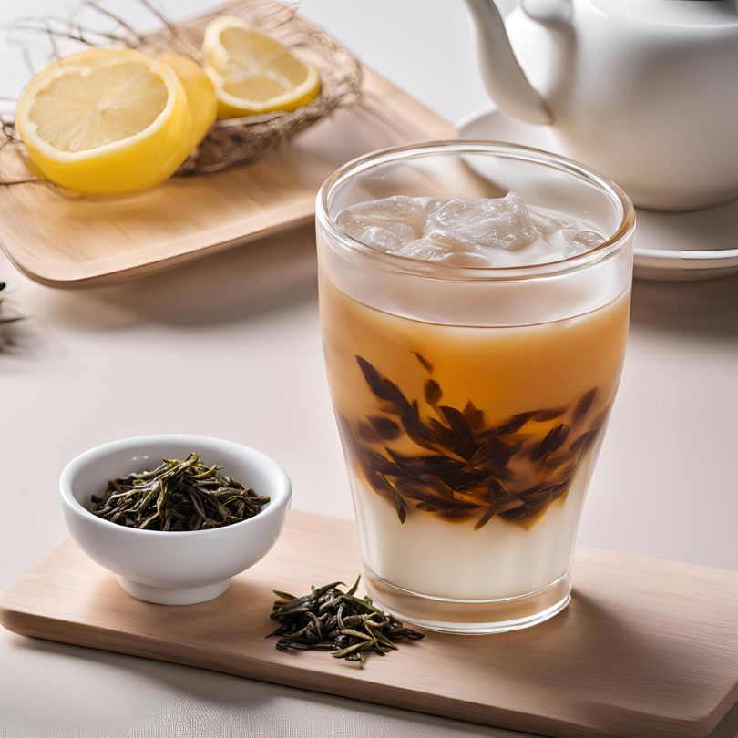 Iced Pu-Erh Tea with Milk