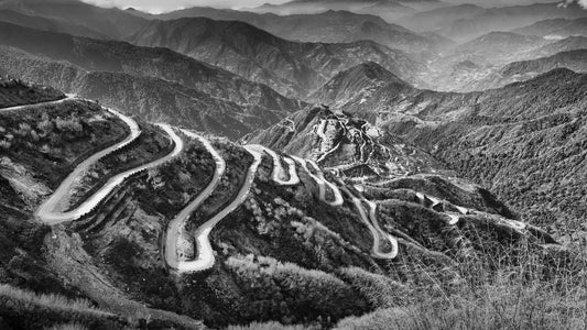 Acient Chinese Tea Horse Route used for tea trade