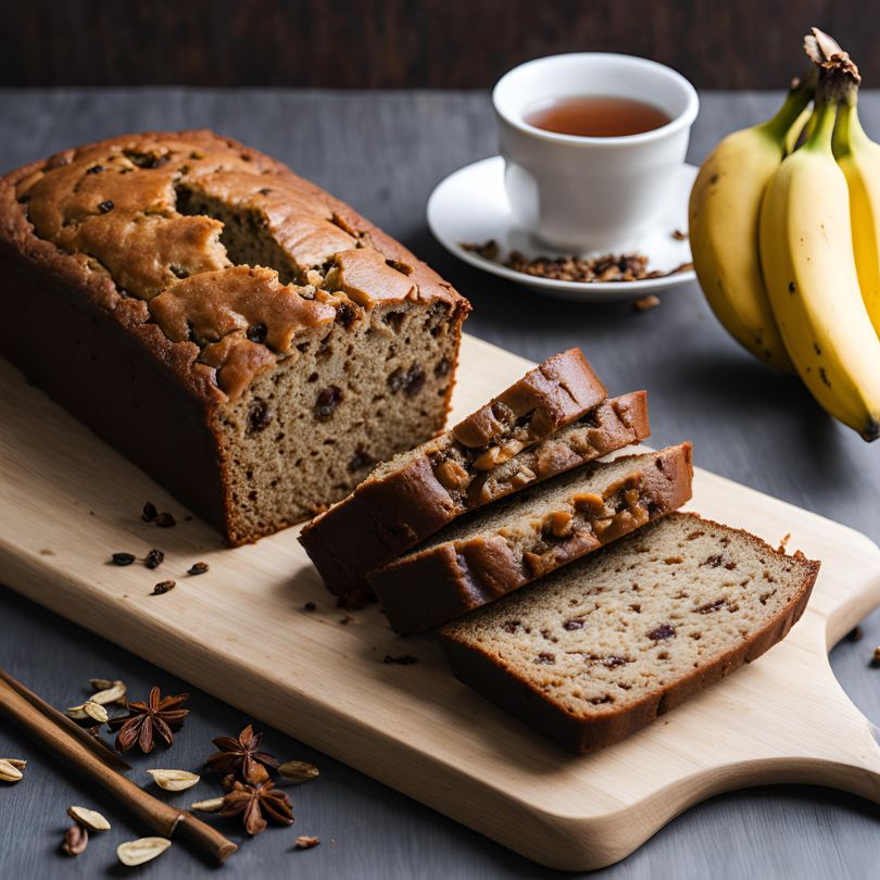 Pu-erh Tea Banana Bread