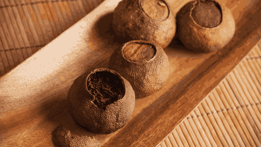 Yunnan's Pu-erh Tea culture packed in wooden jars