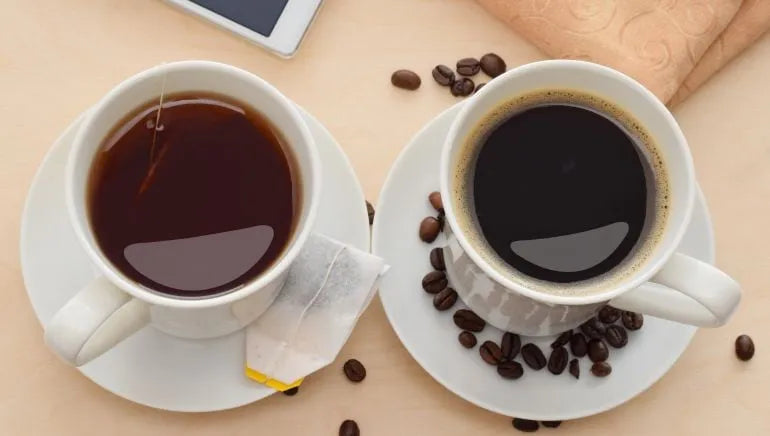 Black Tea vs Coffee 