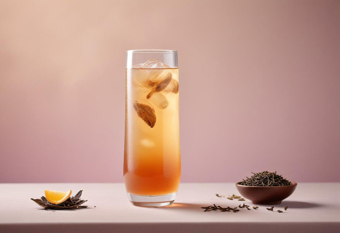 Pu-erh green tea Sprintzer in galss
